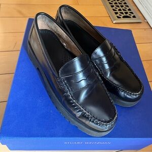 Black Bass loafers size 7-38